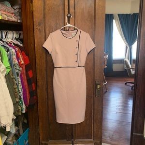 Light pink Jackie Kennedy inspired dress